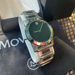 Movado Stainless Steel Watch 0605932